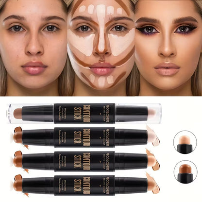 Face Concealer Contouring for Face Bronzer Beauty Contour Makeup Base Foundation Cream for Women'S Cosmetics New