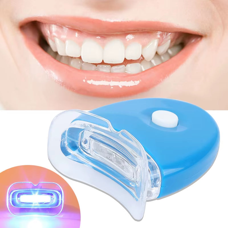 Teeth Light LED Blue Light Whitening Kit Teeth Beauty Machine Utilizes Cold Light Technology Personal Dentals Treatments ﻿